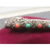 Image 5 : Vintage Chinese Export Sterling Silver Filigree Fingernail Guard Brooch And Floral Basket Brooch