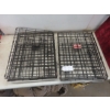 Image 1 : Two Small Double Door Dog Crates, 24" x 18" x 21"