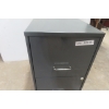 Image 3 : Metal Two-Door Filing Cabinet, 25" x 18" x 14"