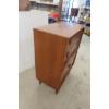 Image 3 : Mid Century Modern 4 Drawer Dresser 43" x 34" x 18"