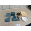 Image 1 : Seven Edgewood Tobacco Tins Plus Three Ashtrays And Advertising Items
