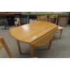 Image 8 : Drop-Leaf Table, 29" x 41" x 41" Extended, Plus Four Chairs