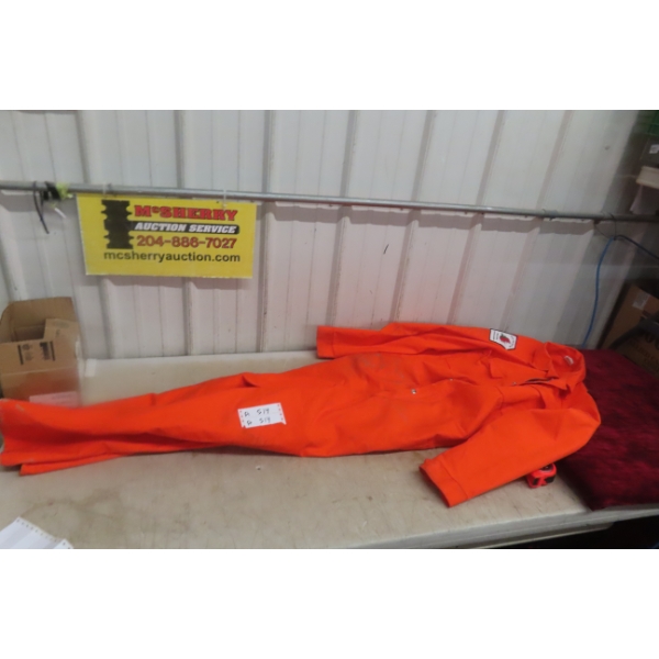 Manitoba Conservation Firefighter Coveralls, Size 44