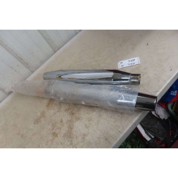 Set Of Two Harley-Davidson Mufflers