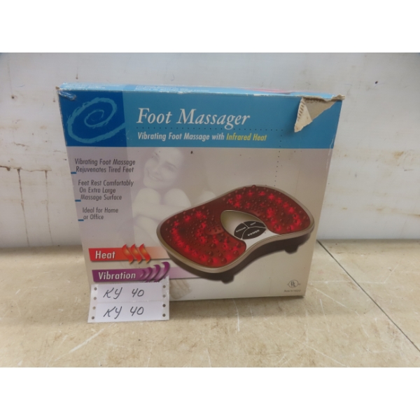 Foot Massager With Vibration and Infrared Heat - Works