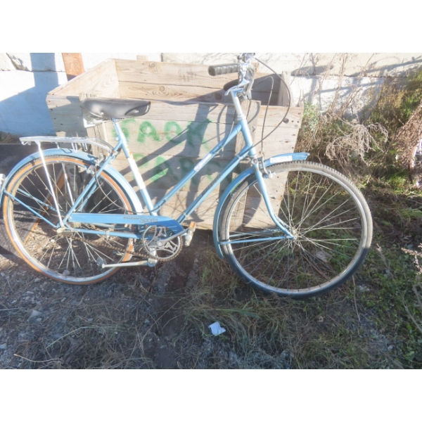 Raleigh Variable Speed Pedal Bike, 26" Wheels