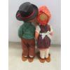 Image 2 : Two Vintage Goebel M.I. Hummel Vinyl Dolls, Approximately 10"–12" Tall With Two Ducks