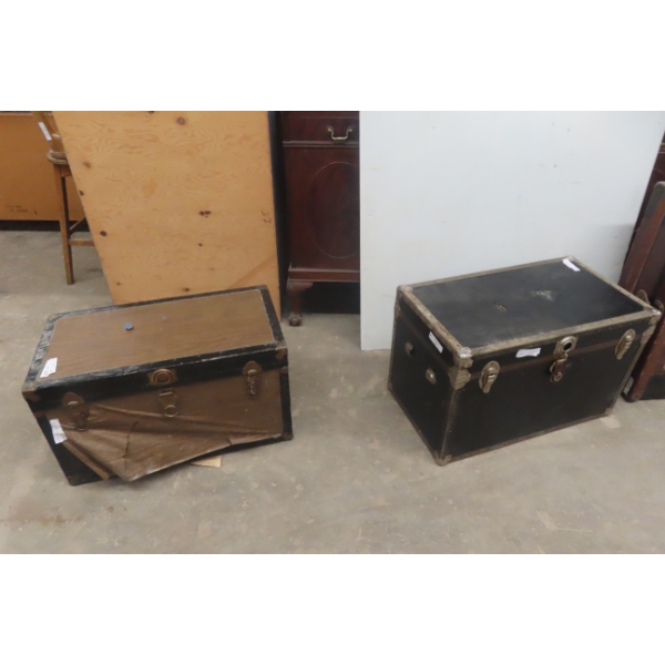 Two Chests, 21  x 33  x 18  and 19  x 33  x 18 