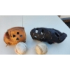 Image 5 : Spalding Adult Right-Hand Baseball Glove With Ball and Peewee Left-Hand Glove With Ball