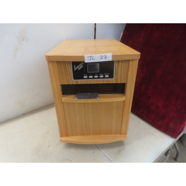 Comfort Zone Heateck Heater with Remote, 1500 Watts