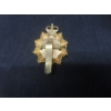 Image 4 : Canadian Grenadier Guards Cap Badge Brass Canadian WWII-Era RCA Artillery Officer Cap Pin And