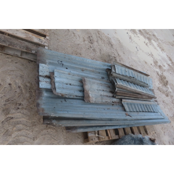 Galvanized Sheet Metal - 11 Sheets 72" Long