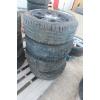 Set of 4 Tires on Rims, 235/55R18 — Good Used