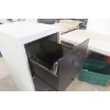 Image 3 : Metal Three-Drawer Filing Cabinet