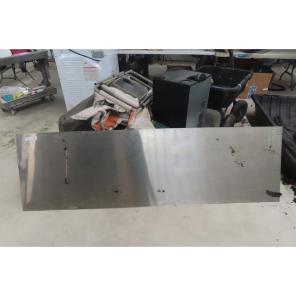 Sheet Of Stainless Steel, 24" x 80"
