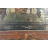 Image 4 : Antique Religious Display, "Thy Kingdom Come" 17 1/2" x 21 1/2"