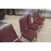 Image 5 : Six Stackable Kitchen Chairs
