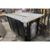 Image 2 : Rolling Utility Cart with Top - Used as Work Table 36" x 54" x 30"