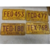 Image 3 : Ten Manitoba 1976 License Plates