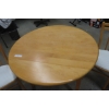 Image 3 : Drop-Leaf Table, 29" x 41" x 41" Extended, Plus Four Chairs