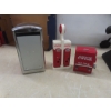 Image 2 : Electric Fondue Pot Coca-Cola Napkin Holder, Toothpick Dispenser, Salt And Pepper Shakers, And