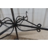 Image 4 : Folk Art Horse And Rider Wind Vane, Metal, 26" Height