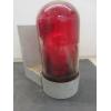 Image 2 : Vintage Federal Signal Red Flashing Warning Beacon Die-Cast Aluminum Housing And