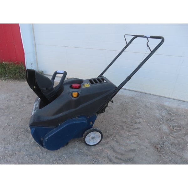 Yardworks 21" Gas Snowblower with Electric Start - Works