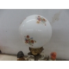 Image 7 : Pair of Vintage Table Lamps with Porcelain Figures on Marble Bases, 20" High