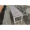 Image 7 : Modern Dining Table Four Chairs And Bench, Table 36" x 36" x 86"