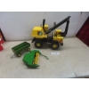 Tonka Turbo Diesel, 2 John Deere Die Cast Implements