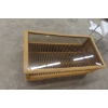 Image 3 : Wicker And Glass Coffee Table