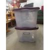 Image 2 : Six Storage Totes With Four Lids