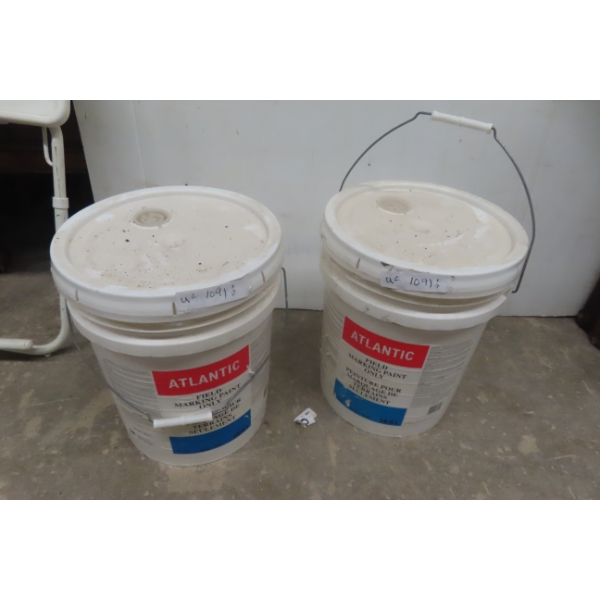 2 x 5 Gal Pails of Atlantic Field Marking Paint
