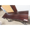 Image 2 : Wrought Iron Sofa Table with Wood Top