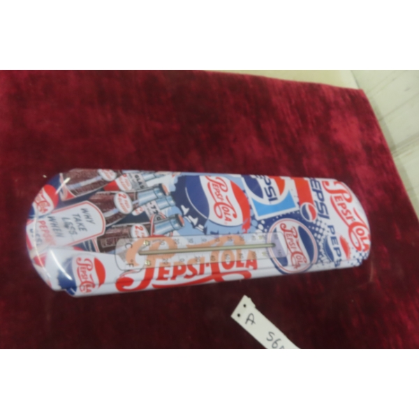 Pepsi Metal Thermometer, 17" x 36"