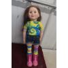 Image 1 : Maplelea “Charlsea” 18" Doll With Box, Journal Pages & Tie-Dye Outfit