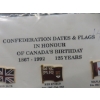 Image 7 : Confederation Dates And Flags Limited Edition Set, Number 140 Of 500, Factory Sealed
