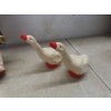 Image 9 : Two Vintage Goebel M.I. Hummel Vinyl Dolls, Approximately 10"–12" Tall With Two Ducks
