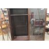Image 9 : Antique 2 Door Cabinet Four Adjustable Shelves, 78" x 54" x 13"