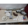 Heating Duct Work, Elbows, 4" Pipe, Ceiling Vents, Eavestrough Elbow and Pipe Bracket