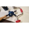 Image 3 : Stanley Planer, Two Drills/Augers, Hammer, Hand Saw, and Level