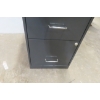 Image 4 : Metal Two-Door Filing Cabinet, 25" x 18" x 14"