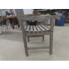Image 5 : Four Wooden Patio Chairs