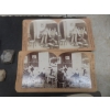 Image 2 : Three Vintage Stereoscope Cards, Marconi Advertisement, Two Meerschaum Pipes,