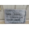 Image 2 : Three Metal Red Seal Gas Signs 10" x 18"