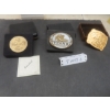 Image 1 : Two Collectible Belt Buckles Featuring John Deere And National Finals Rodeo, 1985
