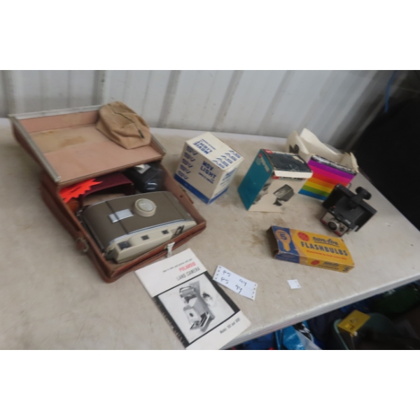 Vintage Polaroid Camera Accessories