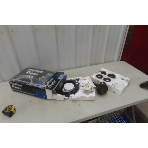 Motive Gear Ring and Pinion Setup, Appears Used
