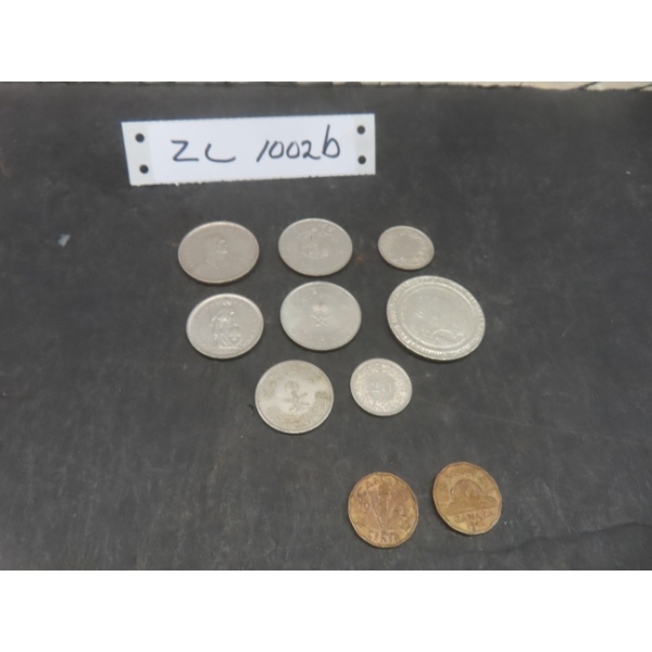 Foreign Currency Coins Two Canadian Nickels Dated 1942 And 1943